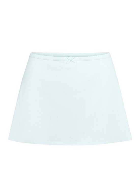 SKIMS Drop Needle Pointelle Elle Mini Skirt - Picture 5 of 5